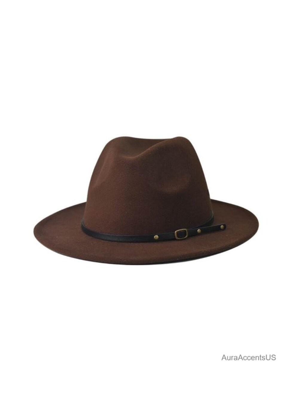 Wide Brim Fedora Hat Cotton Polyester Western Panama Rancher Hat